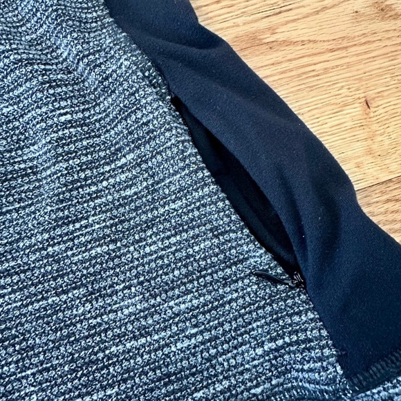 Lululemon Think Fast Long Sleeve in Color: Coco Pique Black / Black (Size 4) - Picture 6 of 11